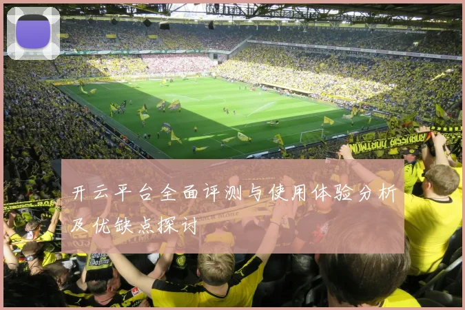 开云平台全面评测与使用体验分析及优缺点探讨